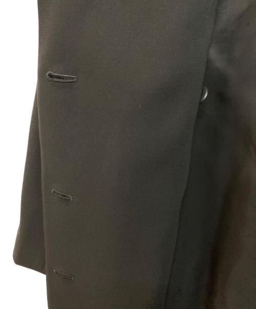theory（セオリー）theory (セオリー) ダブル6ボタン ロングコート ブラックの古着・服飾アイテム