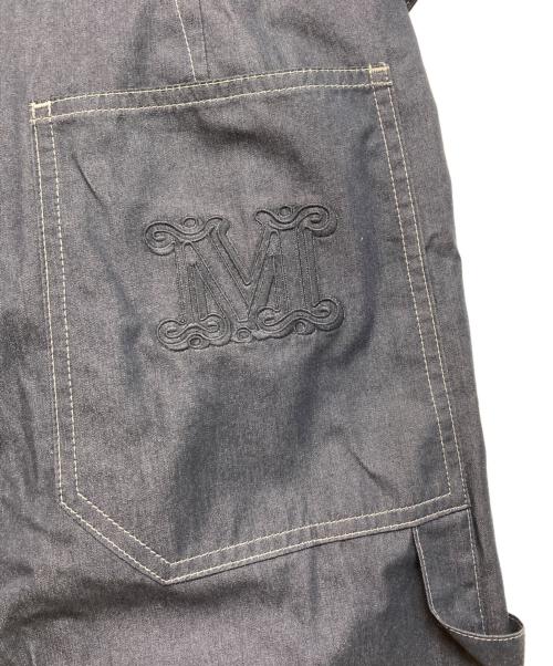 MaxMara（マックスマーラ）MaxMara (マックスマーラ) SONALEパンツ ネイビー サイズ:40 未使用品の古着・服飾アイテム