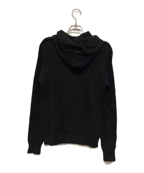 DIOR HOMME（ディオール オム）DIOR HOMME (ディオール オム) 05AWニットパーカー ブラック サイズ:-の古着・服飾アイテム