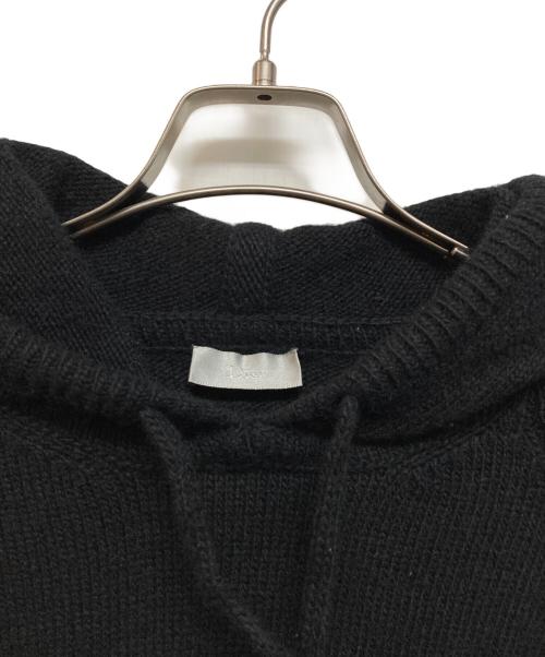 DIOR HOMME（ディオール オム）DIOR HOMME (ディオール オム) 05AWニットパーカー ブラック サイズ:-の古着・服飾アイテム