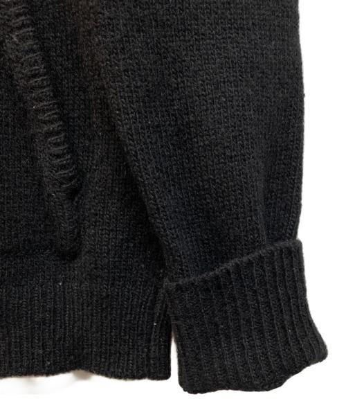 DIOR HOMME（ディオール オム）DIOR HOMME (ディオール オム) 05AWニットパーカー ブラック サイズ:-の古着・服飾アイテム