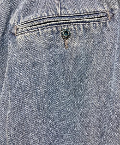 SLOBE IENA（スローブ イエナ）SLOBE IENA (スローブ イエナ) 25SS LEDENIM TUCK TROUSERデニム ブルー サイズ:40 未使用品の古着・服飾アイテム