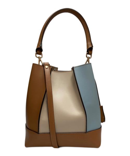 Gianni Notaro（ジャンニ ノターロ）Gianni Notaro (ジャンニ ノターロ) 2WAY パネルハンドバッグ マルチカラーの古着・服飾アイテム