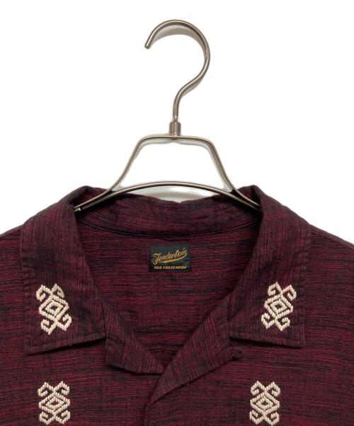 TENDERLOIN（テンダーロイン）TENDERLOIN (テンダーロイン) キューバシャツ レッド サイズ:Sの古着・服飾アイテム