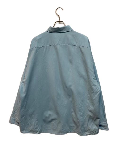 MARNI（マルニ）MARNI (マルニ) ウールトロピカルシャツ ブルー サイズ:48の古着・服飾アイテム