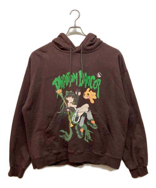 Sunday Off Club（サンデイ オフ クラブ）SUNDAY OFF CLUB (サンデイ オフ クラブ) プルオーバーパーカー ブラウン サイズ:Mの古着・服飾アイテム