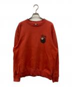 stussyステューシー）の古着「8ボールスウェット」｜レッド