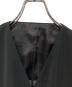 中古・古着 ANDRESD (アンドレスド) back sheer gilet set up dress ブラック サイズ:M 未使用品：11000円