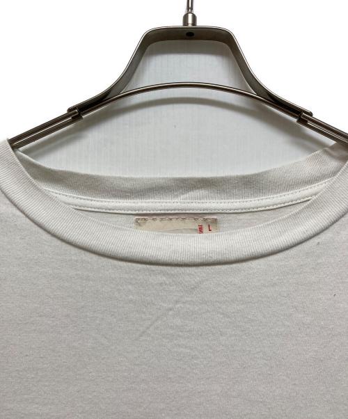 EMOTIONALLY UNAVAILABLE（エモーショナリー・アンアベイラブル）EMOTIONALLY UNAVAILABLE (エモーショナリー・アンアベイラブル) AIRBRUSH MEMORY S/S TEE ホワイト サイズ:Lの古着・服飾アイテム