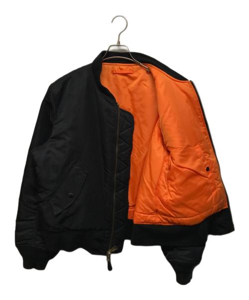 ALPHA（アルファ）ALPHA (アルファ) MA-1ジャケット ブラック サイズ:Mの古着・服飾アイテム