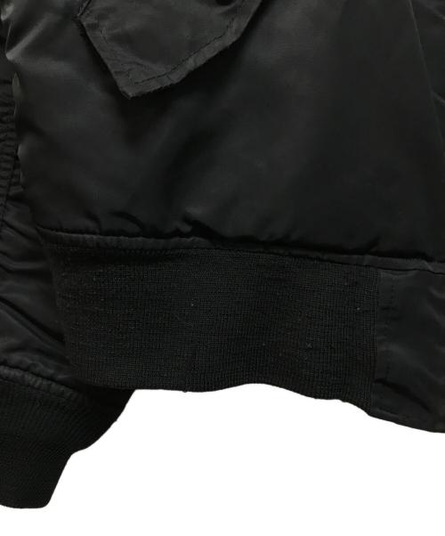 ALPHA（アルファ）ALPHA (アルファ) MA-1ジャケット ブラック サイズ:Mの古着・服飾アイテム