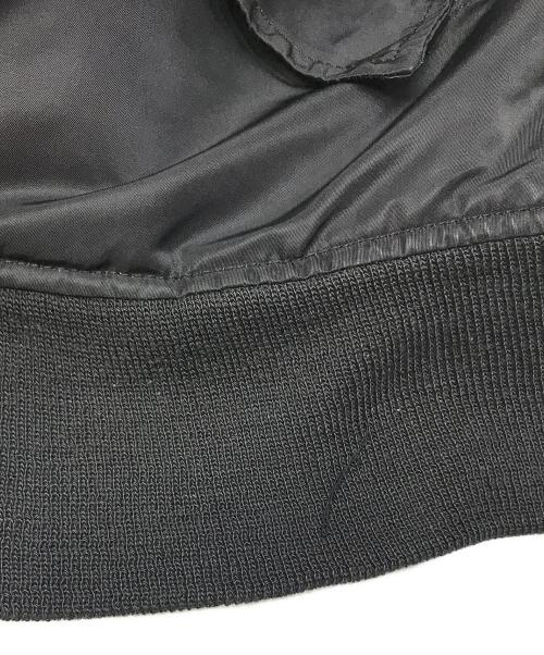 ALPHA（アルファ）ALPHA (アルファ) MA-1ジャケット ブラック サイズ:Mの古着・服飾アイテム