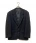 COMME des GARCONS HOMME（コムデギャルソン オム）の古着「80sウールテーラードジャケット」｜ブラック