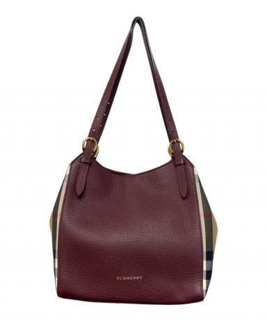 中古・古着通販】BURBERRY (バーバリー) メガチェックトートバッグ