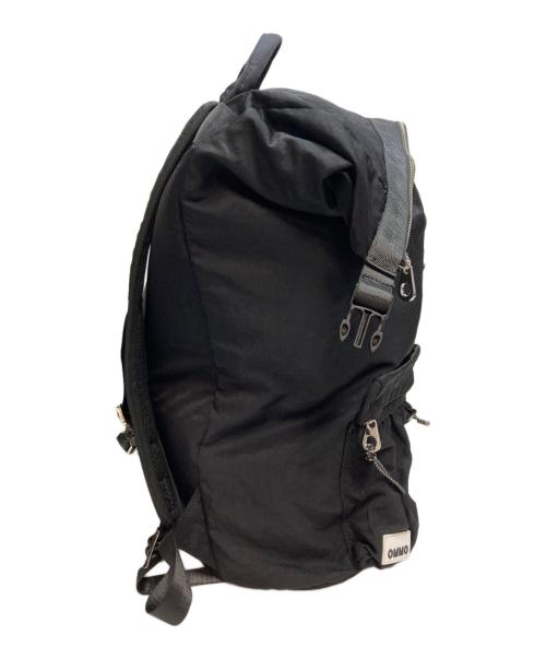 OMMO（オーエムエムオー）OMMO (オーエムエムオー) ダブルフェイスバックパック ブラックの古着・服飾アイテム