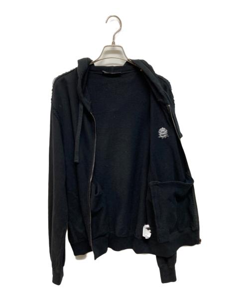 DOLCE & GABBANA（ドルチェ＆ガッバーナ）DOLCE & GABBANA (ドルチェ＆ガッバーナ) ジップパーカー ブラック サイズ:52の古着・服飾アイテム