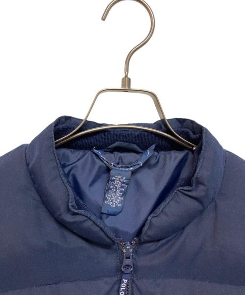 POLO RALPH LAUREN（ポロ・ラルフローレン）POLO RALPH LAUREN (ポロ・ラルフローレン) 90sダウンジャケット ネイビー サイズ:Lの古着・服飾アイテム