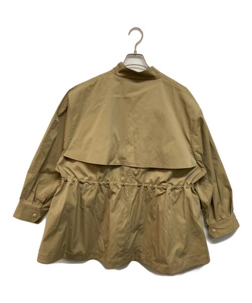 machatt（マチャット）machatt (マチャット) スタンドオーバーコート ベージュ サイズ:Fの古着・服飾アイテム