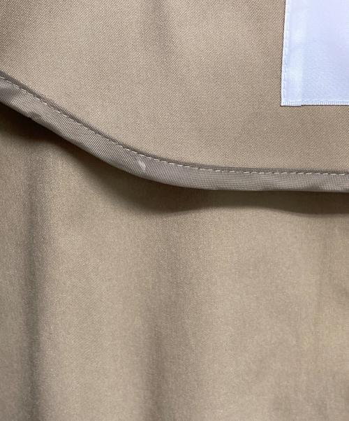 machatt（マチャット）machatt (マチャット) スタンドオーバーコート ベージュ サイズ:Fの古着・服飾アイテム