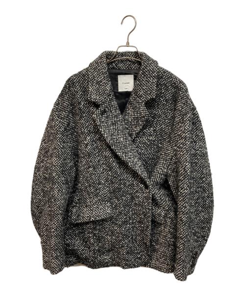 CLANE（クラネ）CLANE (クラネ) SuzuHirose (スズヒロセ) MIX COLOR OVER COAT ブラック サイズ:1の古着・服飾アイテム