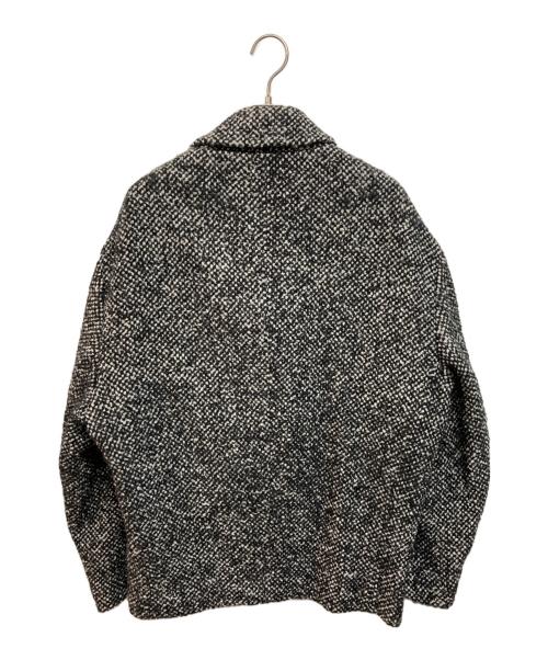 CLANE（クラネ）CLANE (クラネ) SuzuHirose (スズヒロセ) MIX COLOR OVER COAT ブラック サイズ:1の古着・服飾アイテム