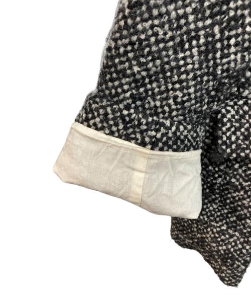 CLANE（クラネ）CLANE (クラネ) SuzuHirose (スズヒロセ) MIX COLOR OVER COAT ブラック サイズ:1の古着・服飾アイテム