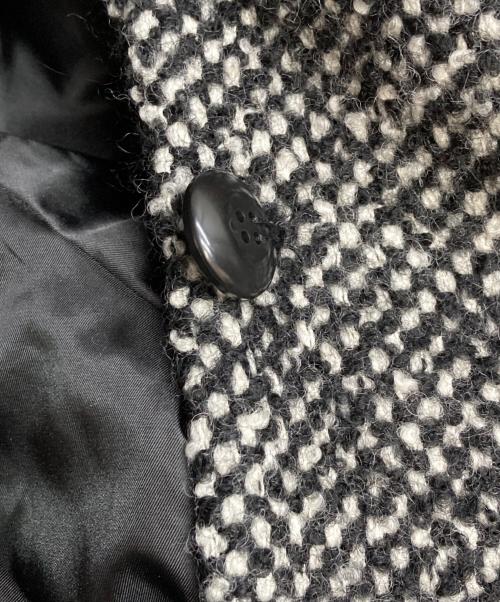 CLANE（クラネ）CLANE (クラネ) SuzuHirose (スズヒロセ) MIX COLOR OVER COAT ブラック サイズ:1の古着・服飾アイテム