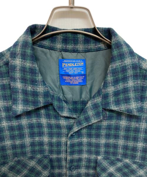PENDLETON（ペンドルトン）PENDLETON (ペンドルトン) ボードシャツ グリーン サイズ:Lの古着・服飾アイテム