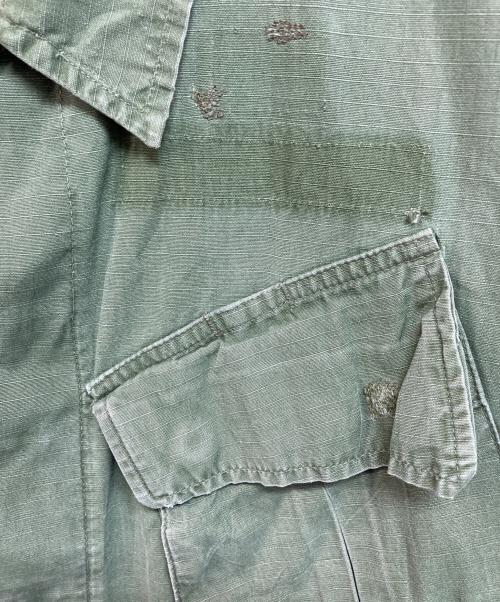 US ARMY（ユーエスアーミー）US ARMY (ユーエスアーミー) 60s 4thジャングルファティーグ ジャケット カーキ サイズ:Mの古着・服飾アイテム