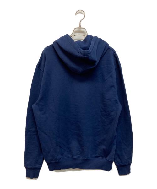 ami（アミ）ami (アミ) 刺繍パーカー ネイビー サイズ:XLの古着・服飾アイテム