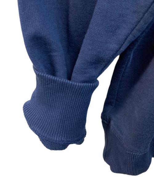 ami（アミ）ami (アミ) 刺繍パーカー ネイビー サイズ:XLの古着・服飾アイテム