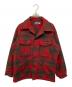 PENDLETON（ペンドルトン）の古着「60s オンブレチェックウールジャケット」｜レッド