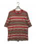 stussy（ステューシー）の古着「ボーダーTシャツ」｜レッド×ブラウン