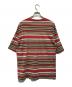 stussy (ステューシー) ボーダーTシャツ レッド×ブラウン サイズ:L：7000円