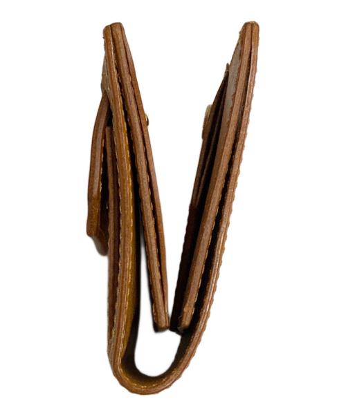 BEER BELLY（ビアベリー）BEER BELLY (ビアベリー) HATCHBACK SLIMコンパクト財布 ブラウンの古着・服飾アイテム