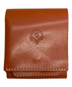 HUKUROフクロウ）の古着「手のひら財布 -Beh-」｜ブラウン