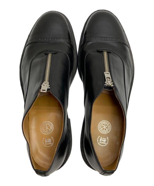Porter Classic（ポータークラシック）Porter Classic (ポータークラシック) Makes GENTLEMAN'S LEATHER ZIP SHOES ブラック サイズ:9の古着・服飾アイテム