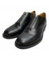 Porter Classic（ポータークラシック）の古着「GENTLEMAN'S LEATHER ZIP SHOES」｜ブラック