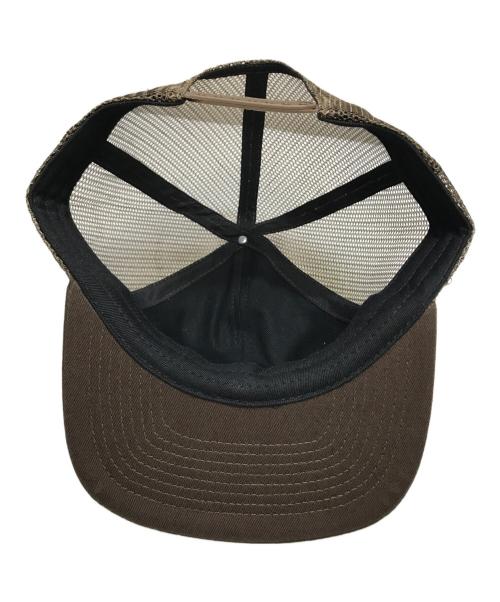 LILYPAD（リリー パッド）LILYPAD (リリー パッド) lilypad magazine mesh cap 6 panel ブラウンの古着・服飾アイテム