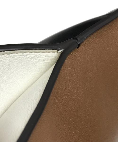 FENDI（フェンディ）FENDI (フェンディ) フリップミディアム トートバッグ　FLIP MEDIUM  ブラック×ブラウンの古着・服飾アイテム