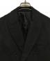 中古・古着 stussy (ステューシー) STITCH STRIPE DOUBLE-BREASTED BLAZER【スティッチ ストライプ 【ダブルブレステッド ブレザー】 ブラック サイズ:SIZE Ｓ：30000円