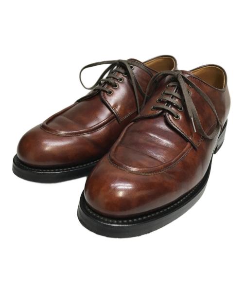 REGAL（リーガル）REGAL (リーガル) Uチップシューズ ブラウン サイズ:24.5cmの古着・服飾アイテム