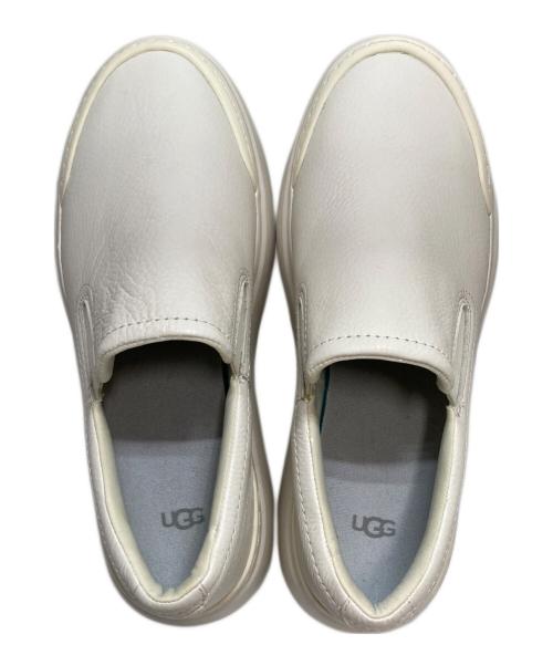 UGG（アグ）UGG (アグ) マリン メガ スリッポン ホワイト サイズ:24.5cmの古着・服飾アイテム