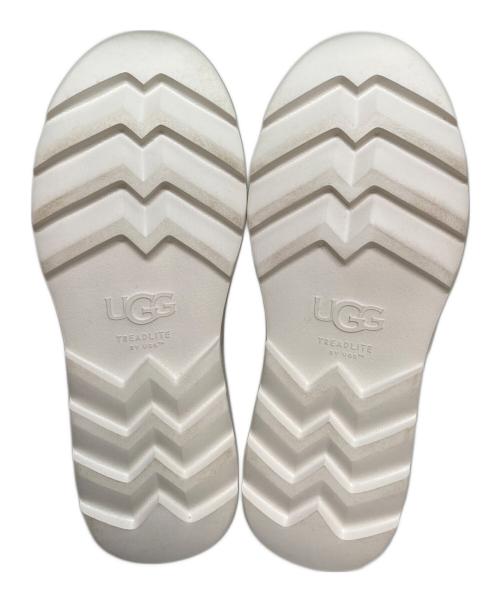 UGG（アグ）UGG (アグ) マリン メガ スリッポン ホワイト サイズ:24.5cmの古着・服飾アイテム