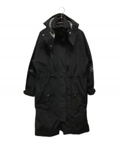 【美品】アディダス ステラマッカートニー ロングパデットジャケット OT 黒色 中古・古着通販】STELLA McCARTNEY (ステラマッカートニー) adidas