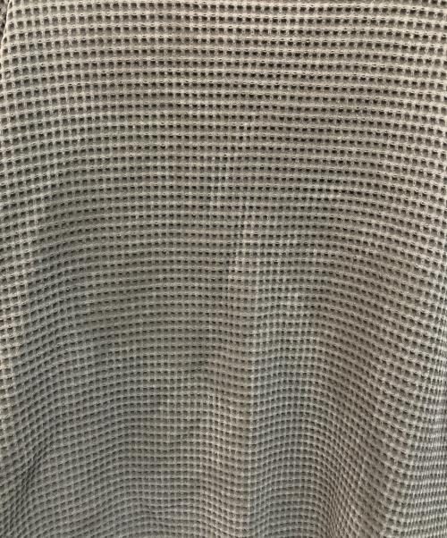 BRAIN DEAD（ブレインデッド）BRAIN DEAD (ブレインデッド) ワッフルシャツジャケット ブラウン サイズ:Lの古着・服飾アイテム