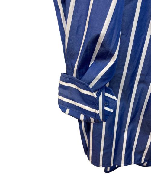 ticca（ティッカ）ticca (ティッカ) スクエアビッグシャツ ブルー×ホワイト サイズ:1 未使用品の古着・服飾アイテム