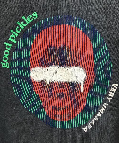 good pickles（グッドピクルス）good pickles (グッドピクルス) OKADA CREWNECK SWEATSHIRT ブラック サイズ:Lの古着・服飾アイテム