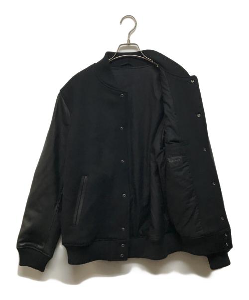SOPHNET.（ソフネット）SOPHNET. (ソフネット) 21AW VARSITY JACKET ブラック サイズ:SIZE Sの古着・服飾アイテム