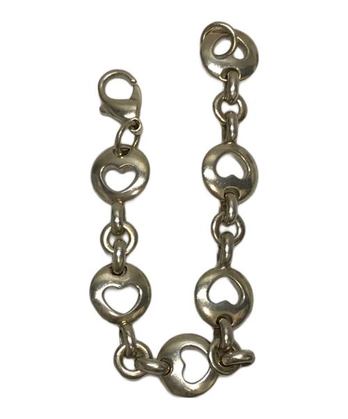 TIFFANY & Co.（ティファニー）TIFFANY & Co. (ティファニー) ピアスドハートブレスレット サイズ:16cmの古着・服飾アイテム